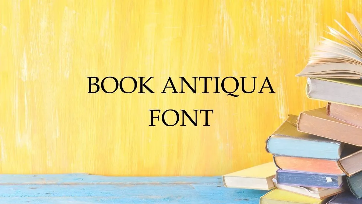 Preview of Book Antiqua Font Free Download