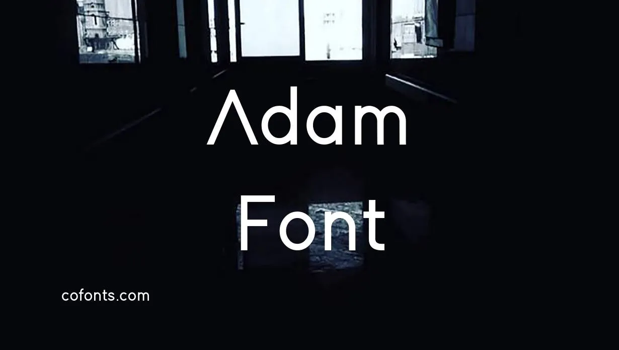 Preview of Adam Font Free Download