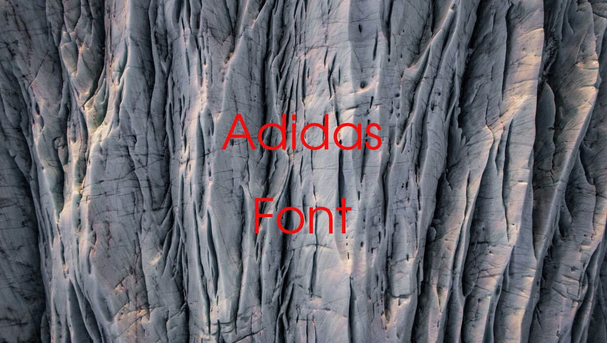 Preview of Adidas Font Free Download