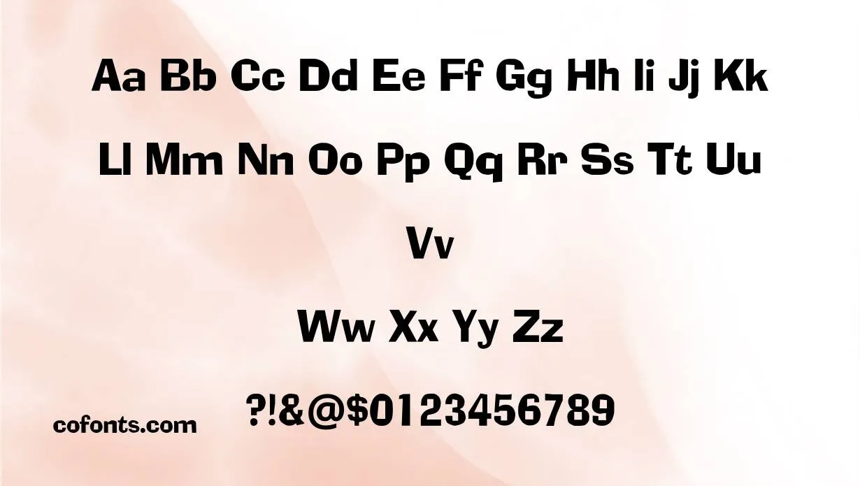 AdLib Font Free Download style variations