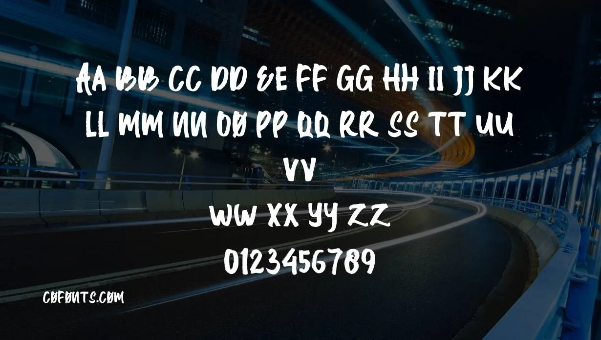 Allcaps Font Free Download style variations