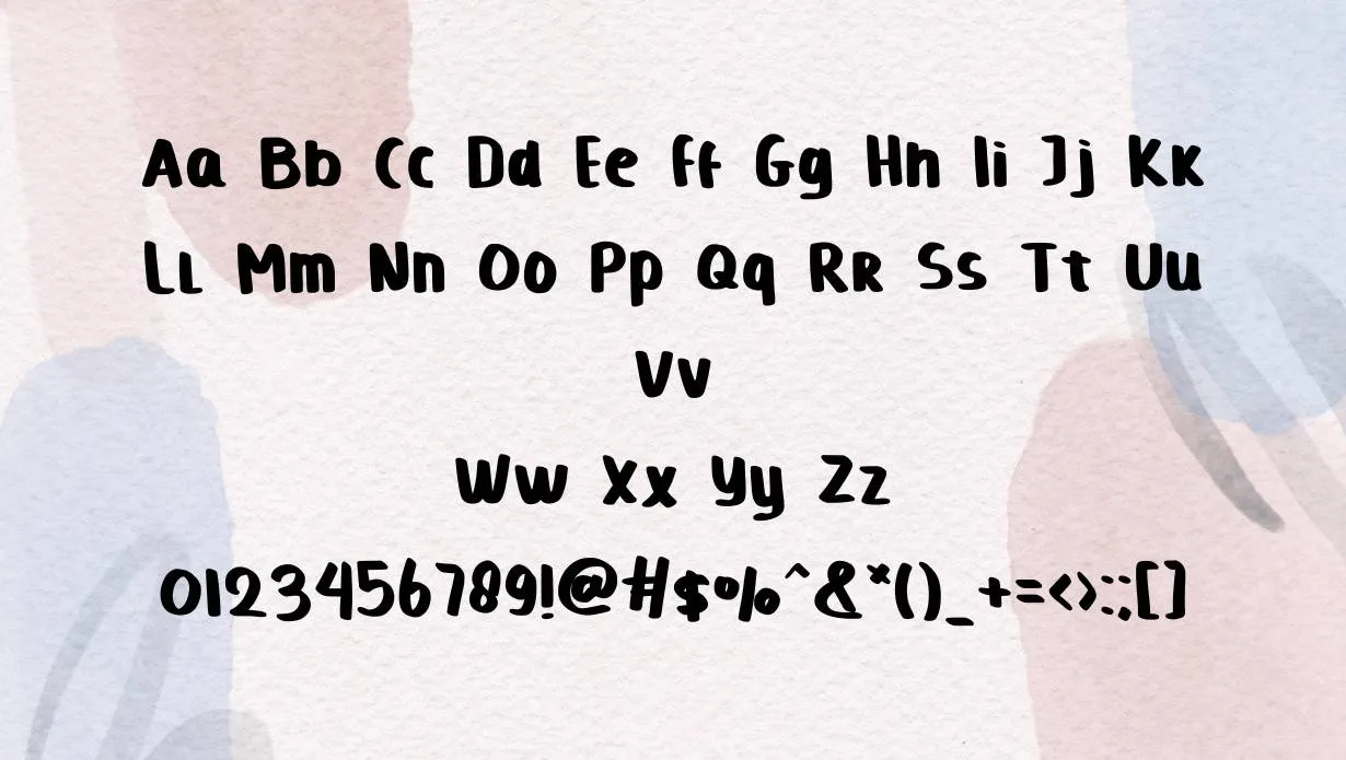 Alloha Font Free Download style variations