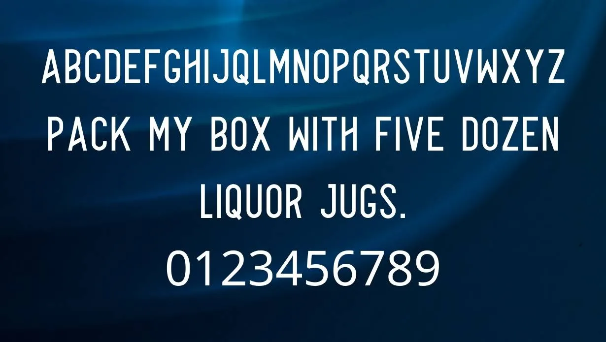 Alpha Font Free Download style variations