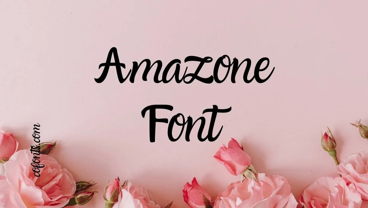 Preview of Amazone Font