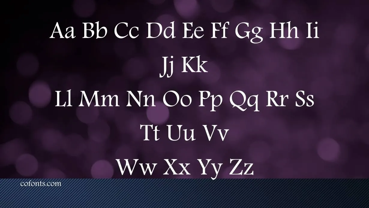 Andalus Font Free Download style variations