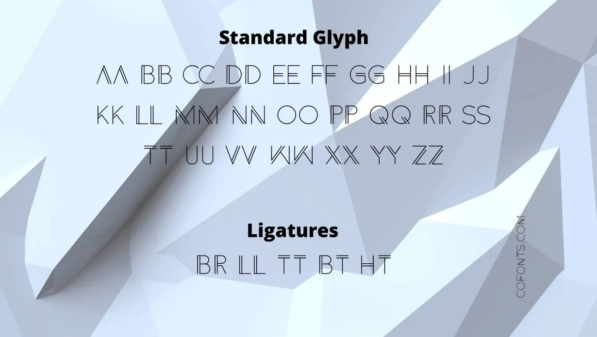 Anders Font Free Download style variations