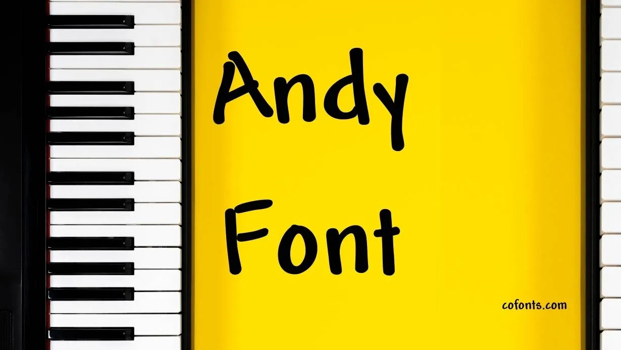 Preview of Andy Font Free Download