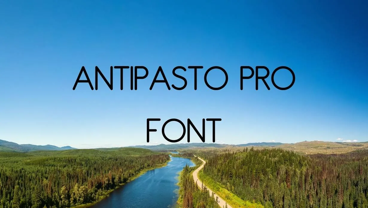 Preview of Antipasto Pro Font Free Download