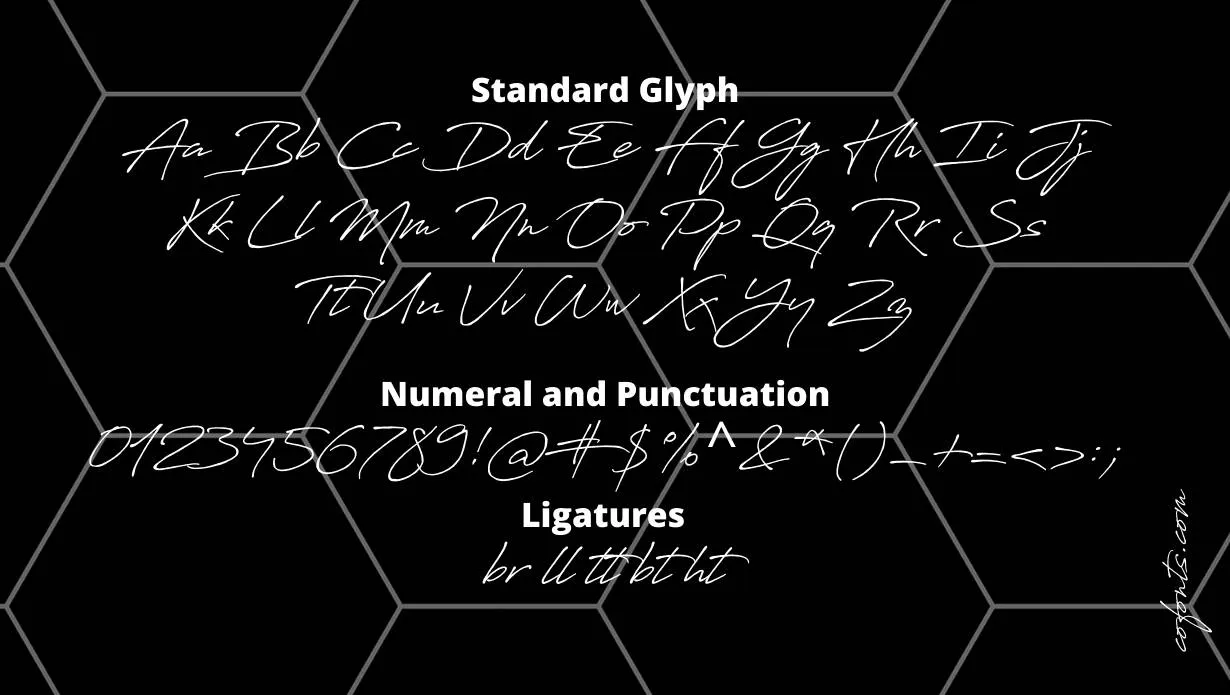 Antro Vectra Script Font Free Download style variations