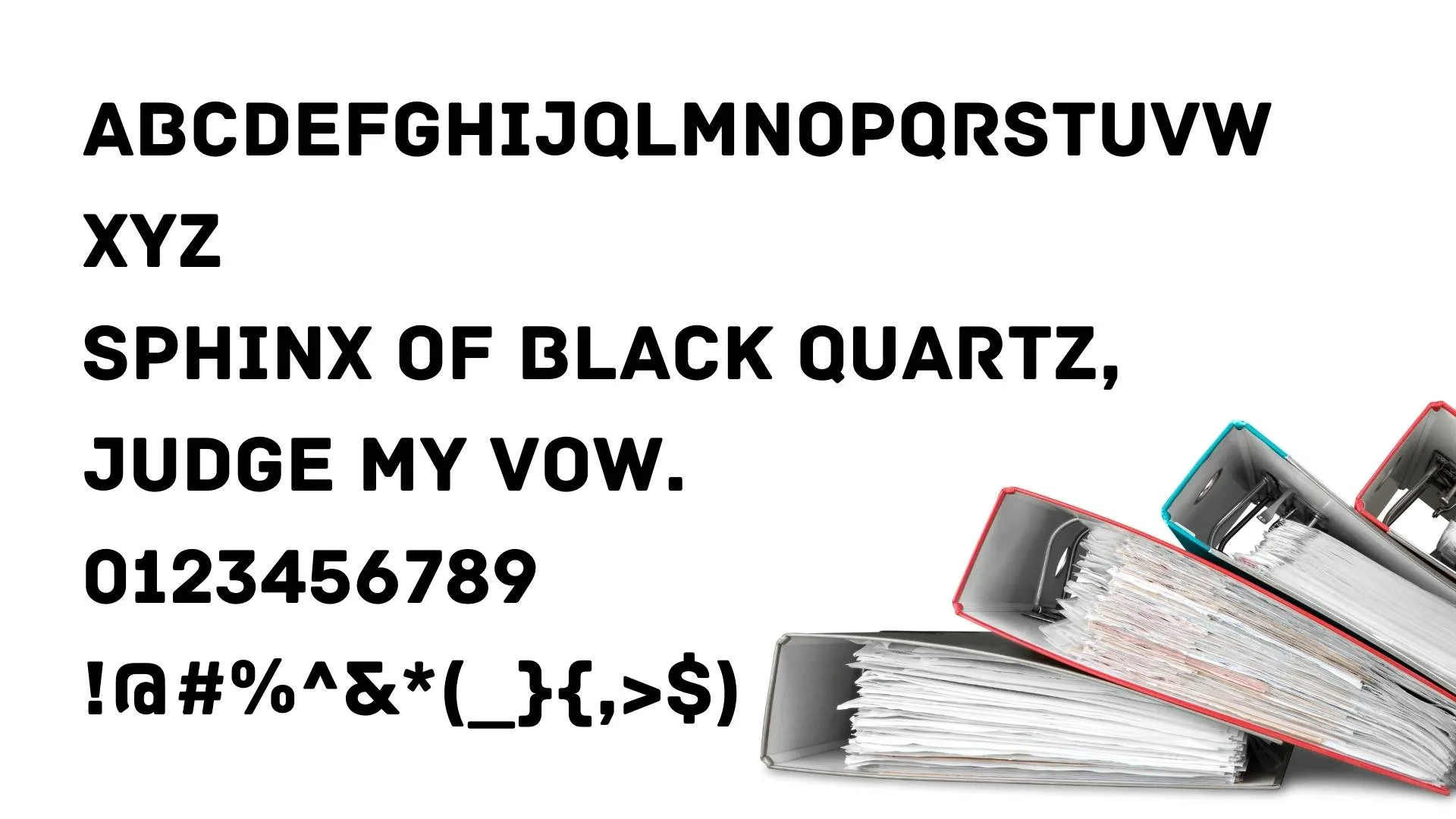 Archive Font Free Download style variations