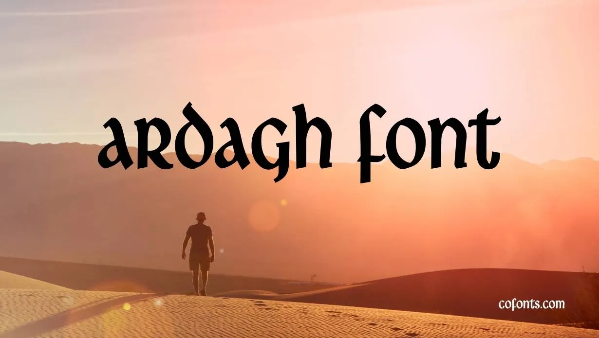 Preview of Ardagh Font Free Download
