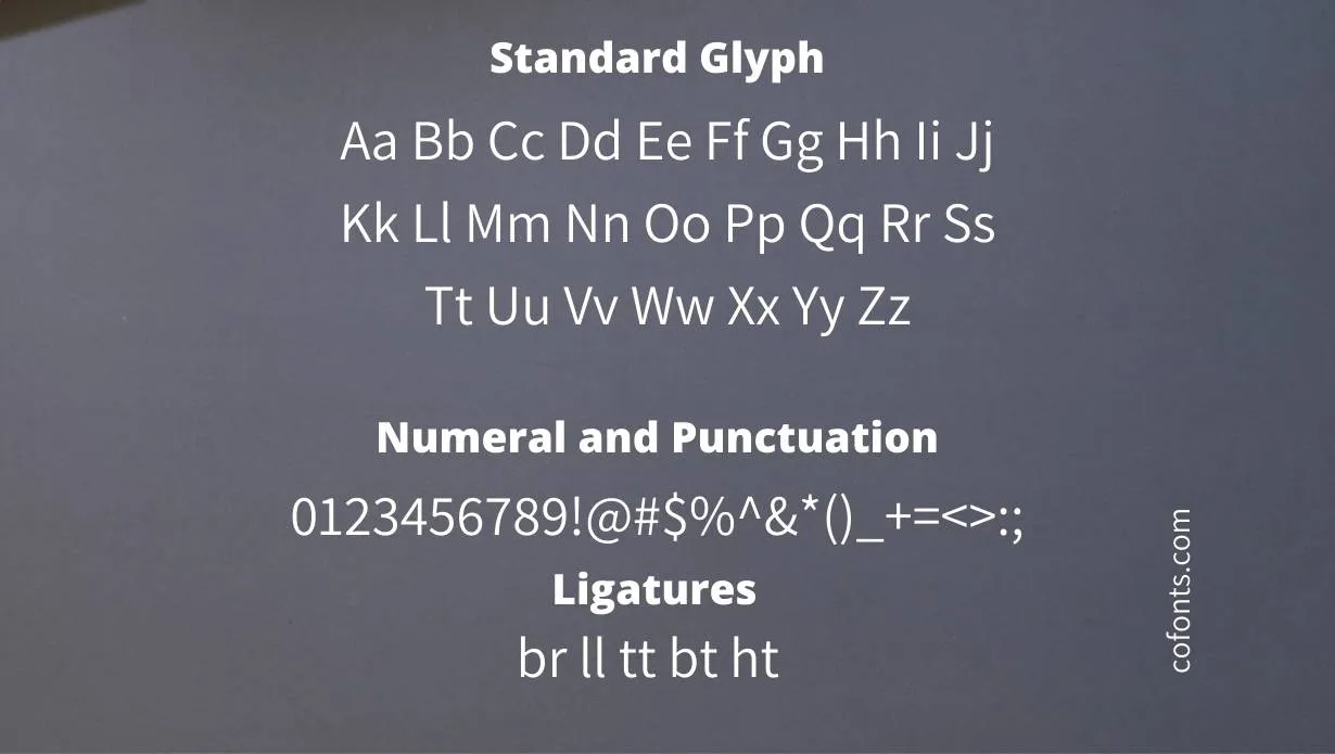 Assistant Font Free Download style variations