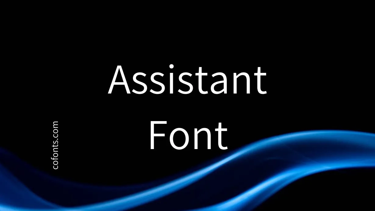 Preview of Assistant Font Free Download