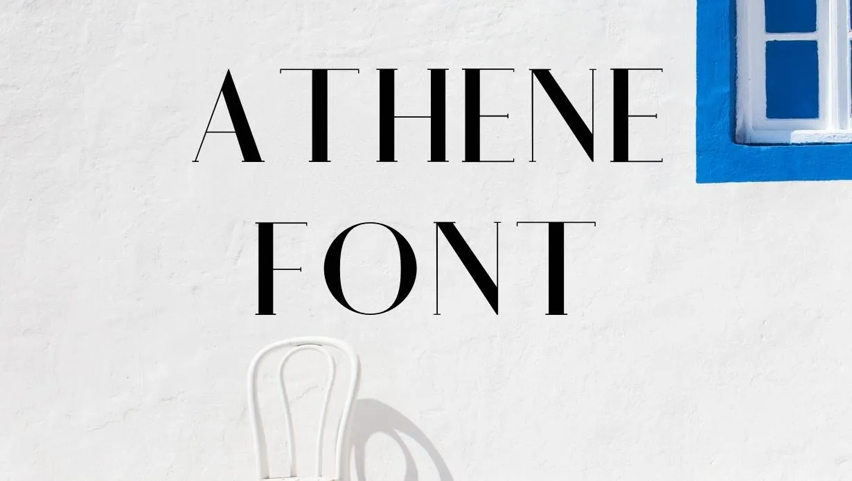Preview of Athene Font