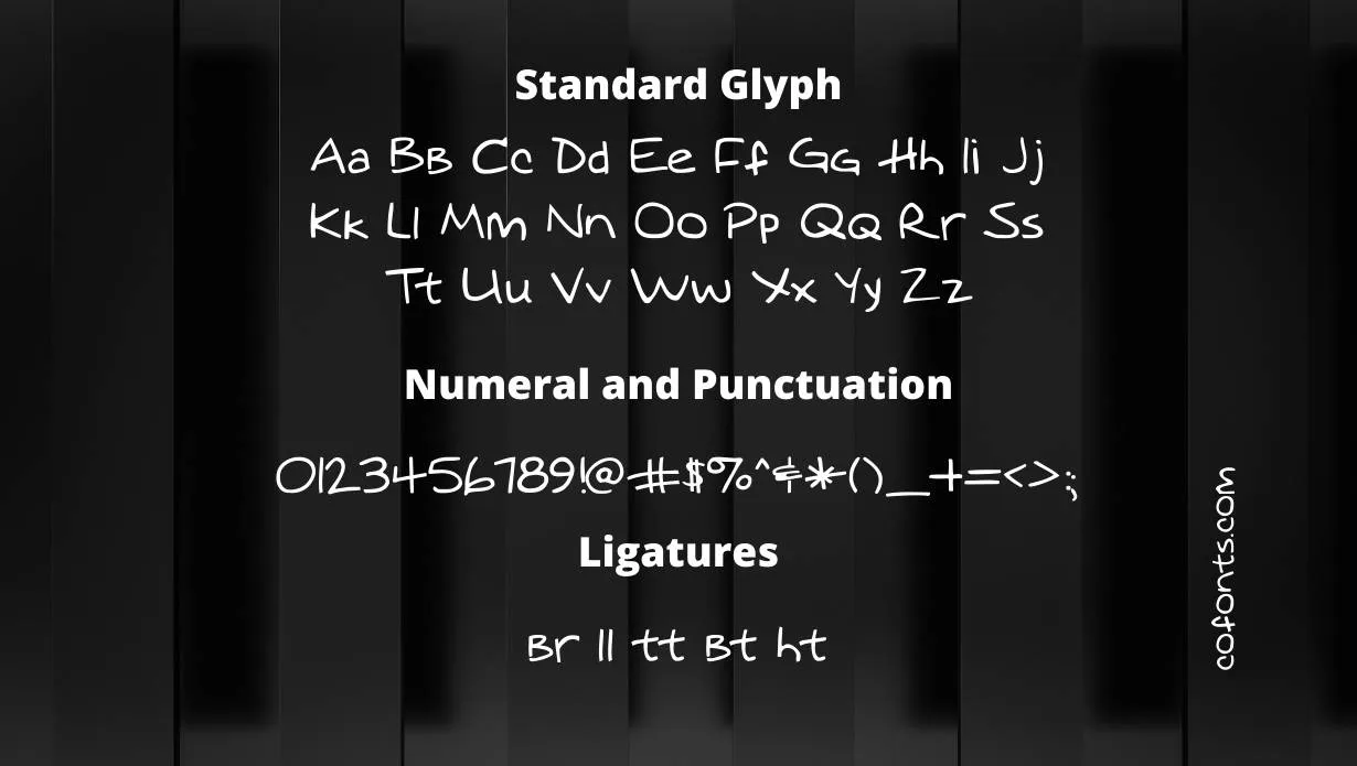 Augie Font Free Download style variations