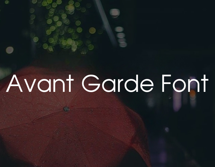 Preview of Avant Grade Font Free Download