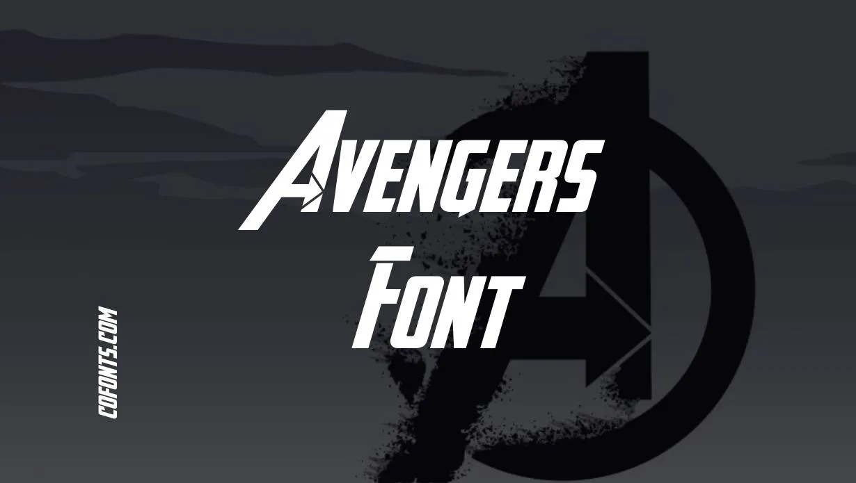 Preview of Avengers Font Free Download