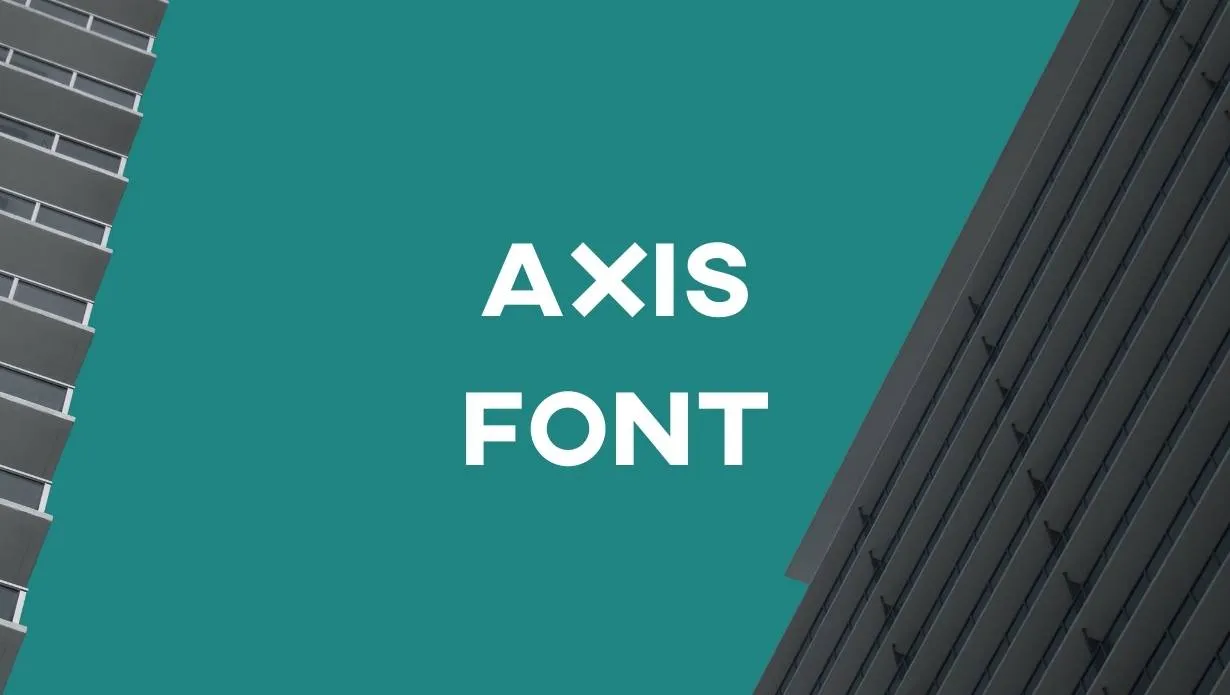 Preview of Axis Font Free Download