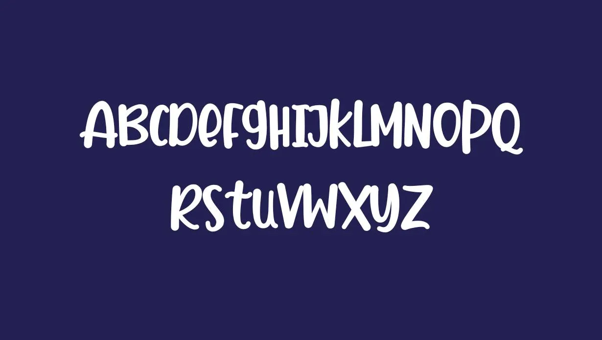 Baby Chipmunk Font Free Download style variations