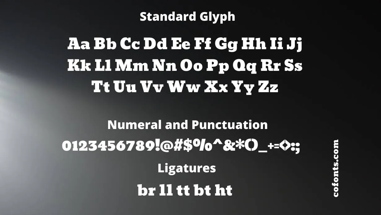 Bevan Font Free Download style variations