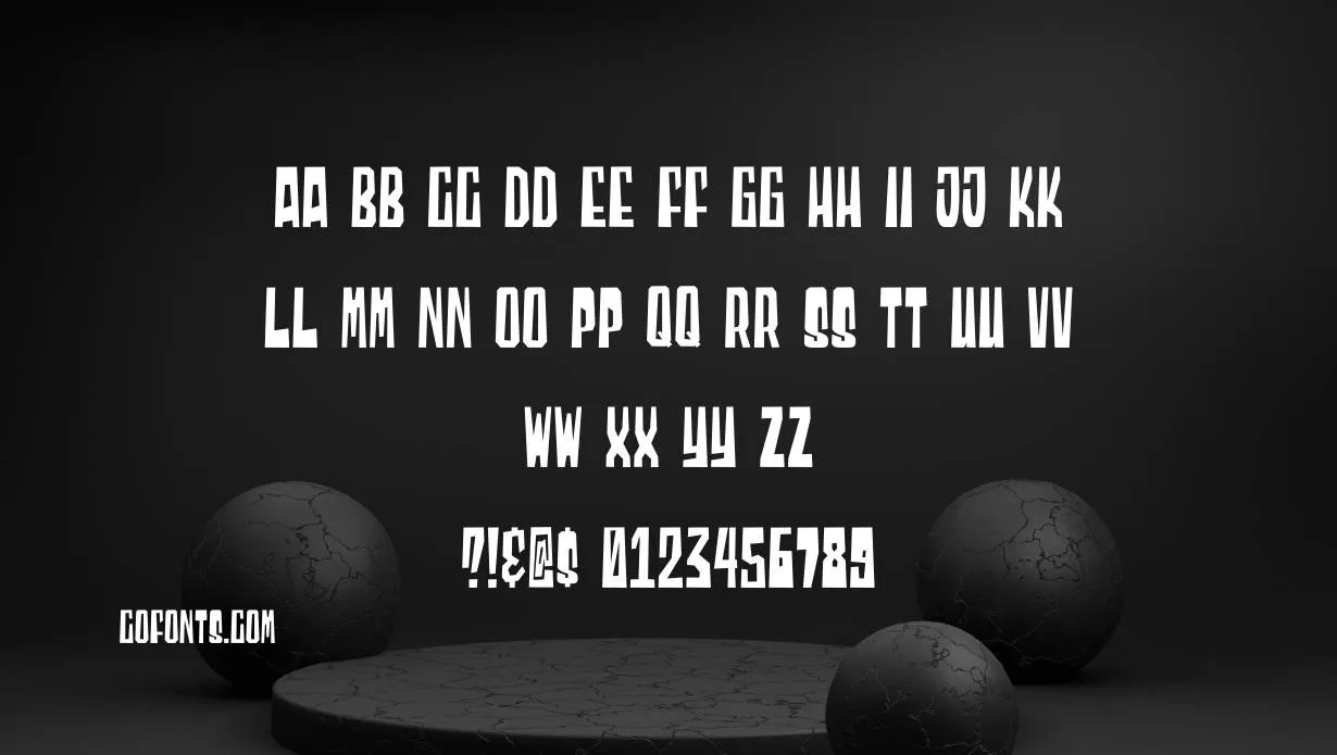 Blocky Font Free Download style variations