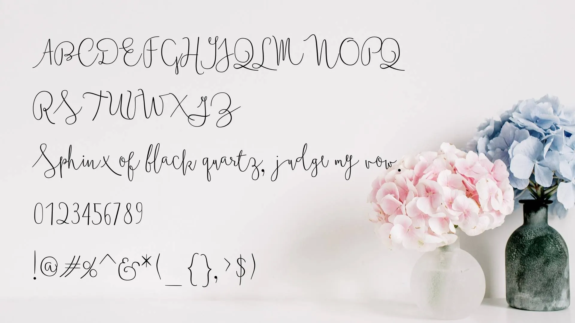 Boho Font style variations and natural aesthetics