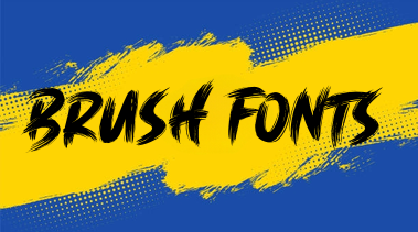 Brush Fonts