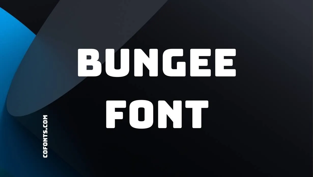 Preview of Bungee Font Free Download