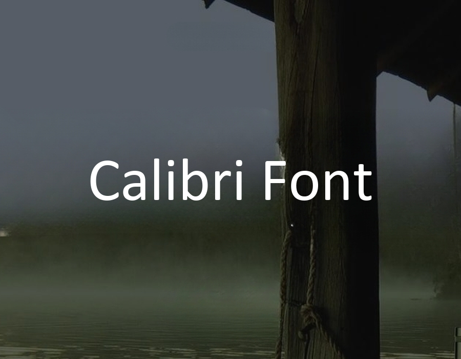 Preview of Calibri Font Free Download