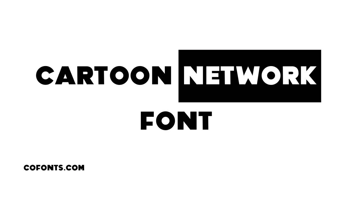 Preview of Cartoon Network Font Free Download