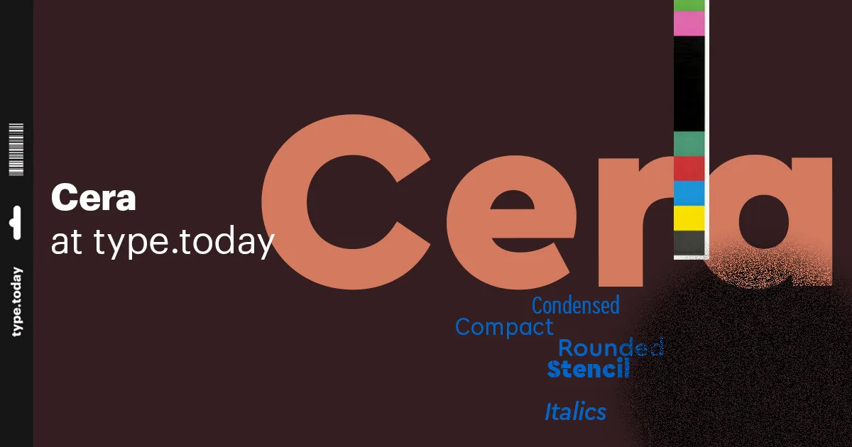Cera Pro Font style variations