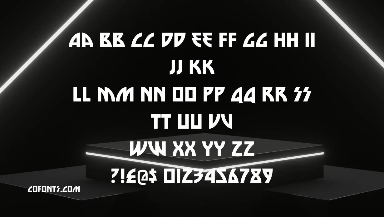 Die Nasty Font Free Download style variations