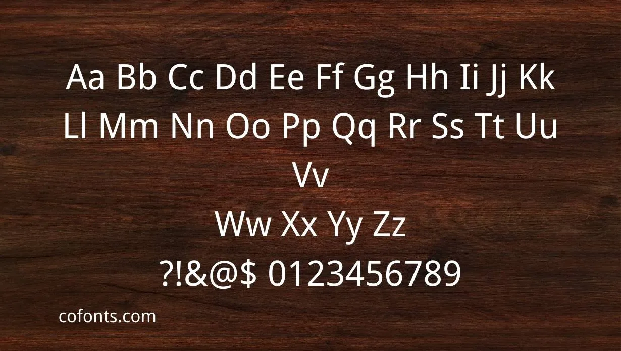 Droid Sans Font Free Download style variations