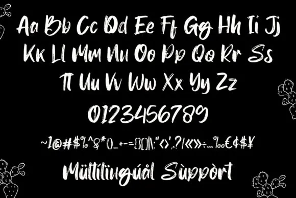 Everlast Font style variations