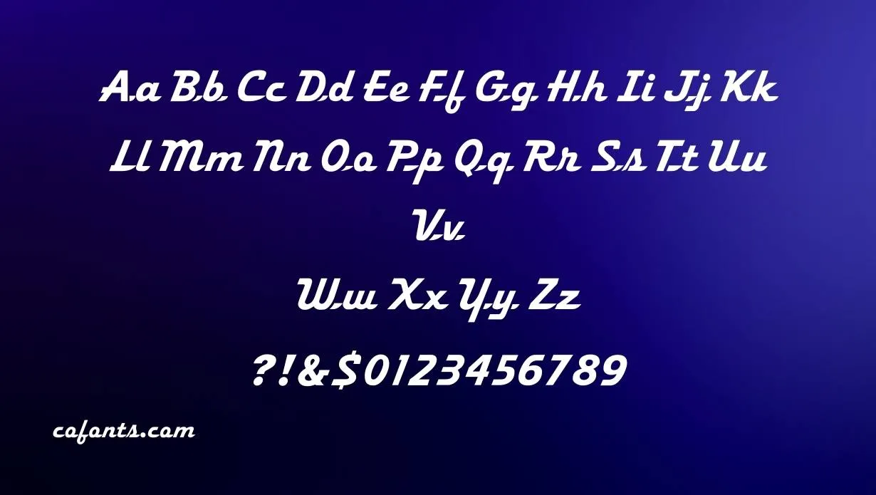 Fleet Font Free Download style variations