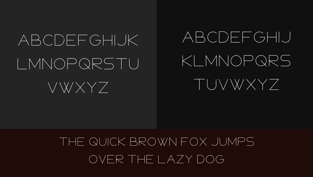Foxus Font Free Download style variations