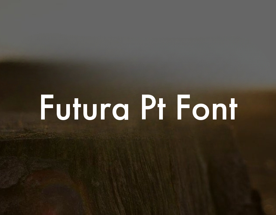 Preview of Futura PT Font Free Download