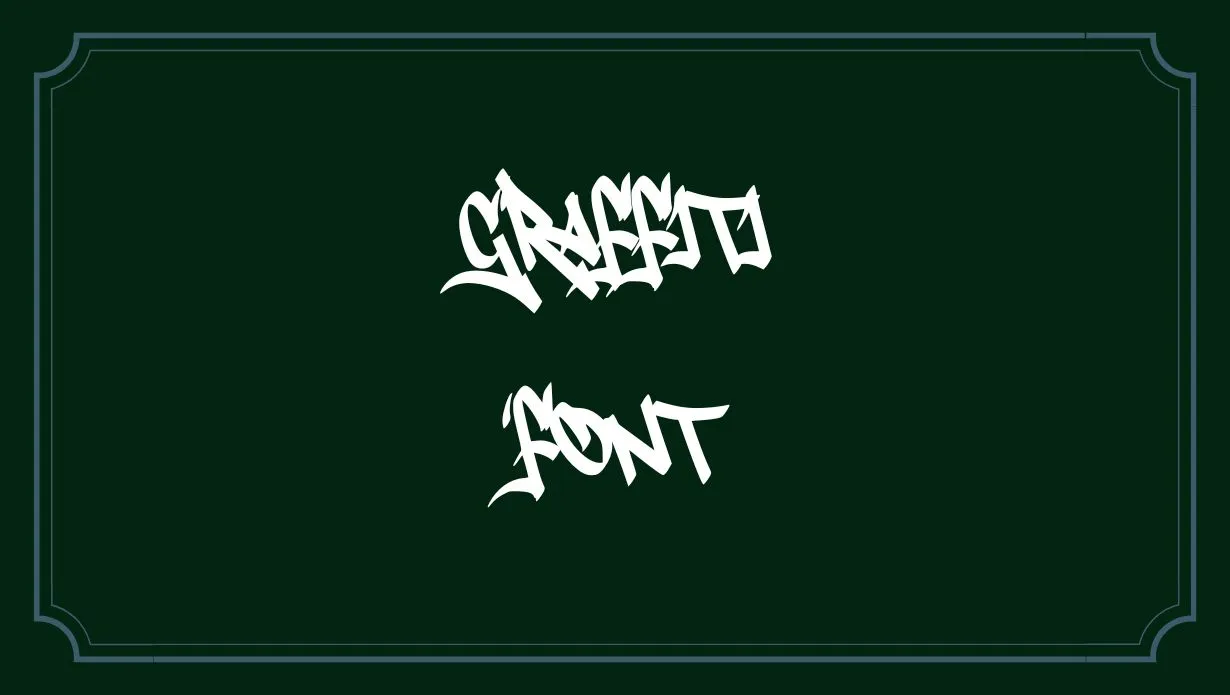 Preview of Graffiti Font