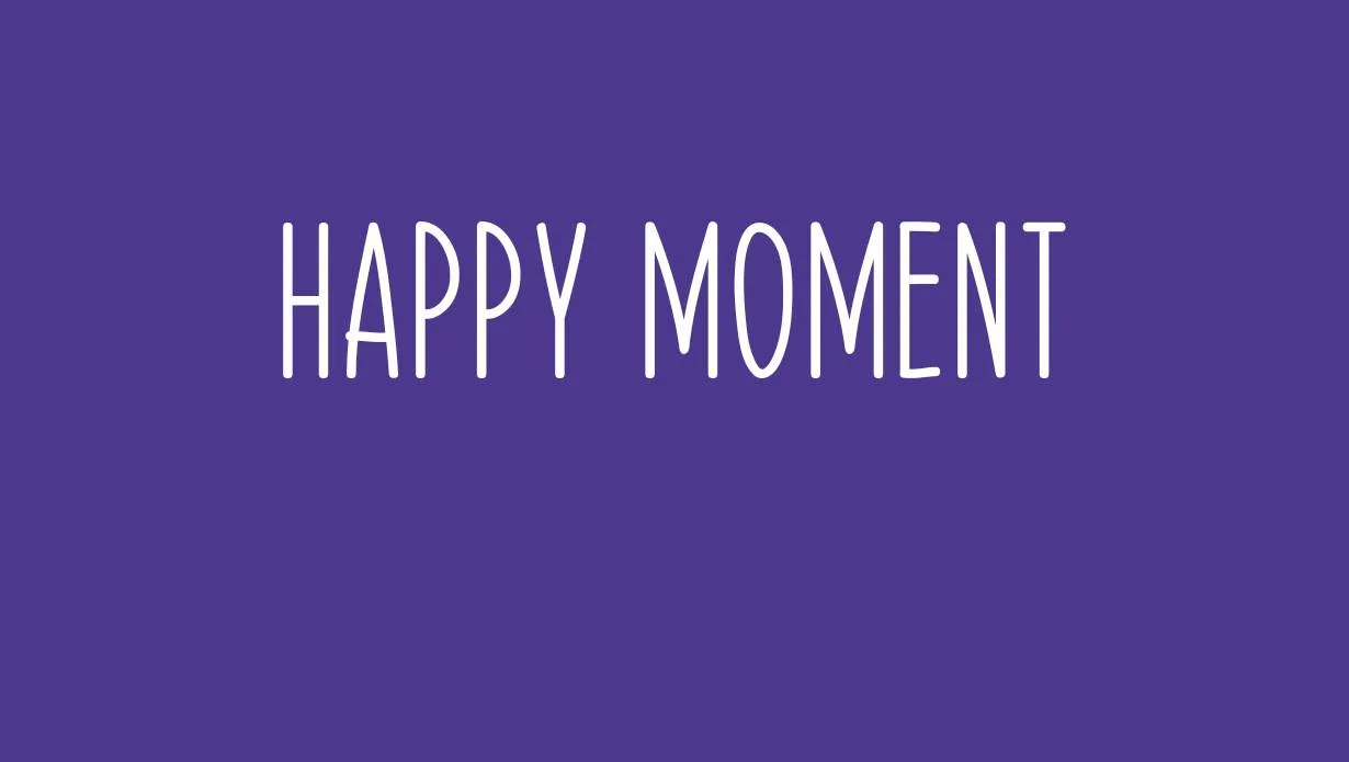 Preview of Happy Moment Font Free Download