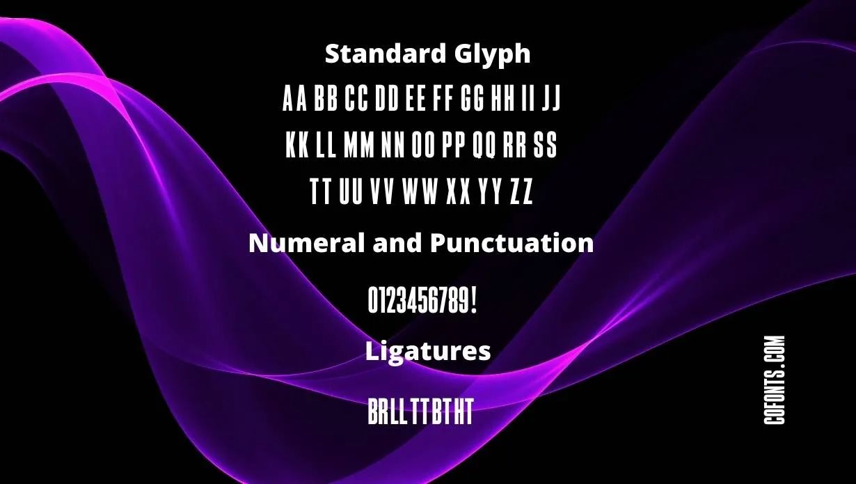 Highrise Font Free Download style variations