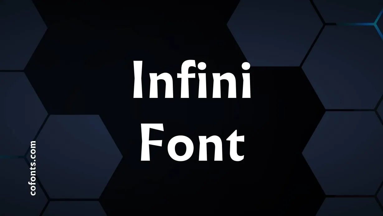 Infini Font Free Download Cofonts