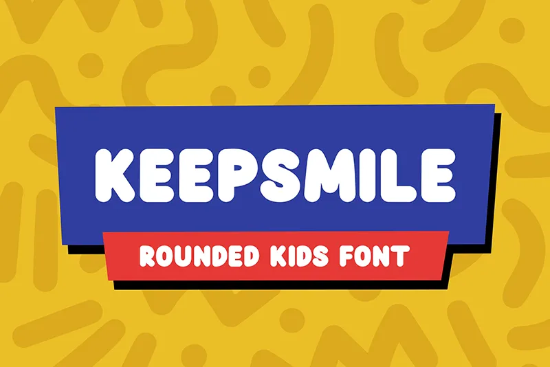 Preview of Keepsmile Font Free Download