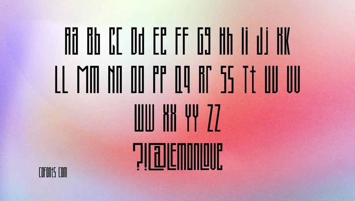Lemonlove Font Free Download style variations