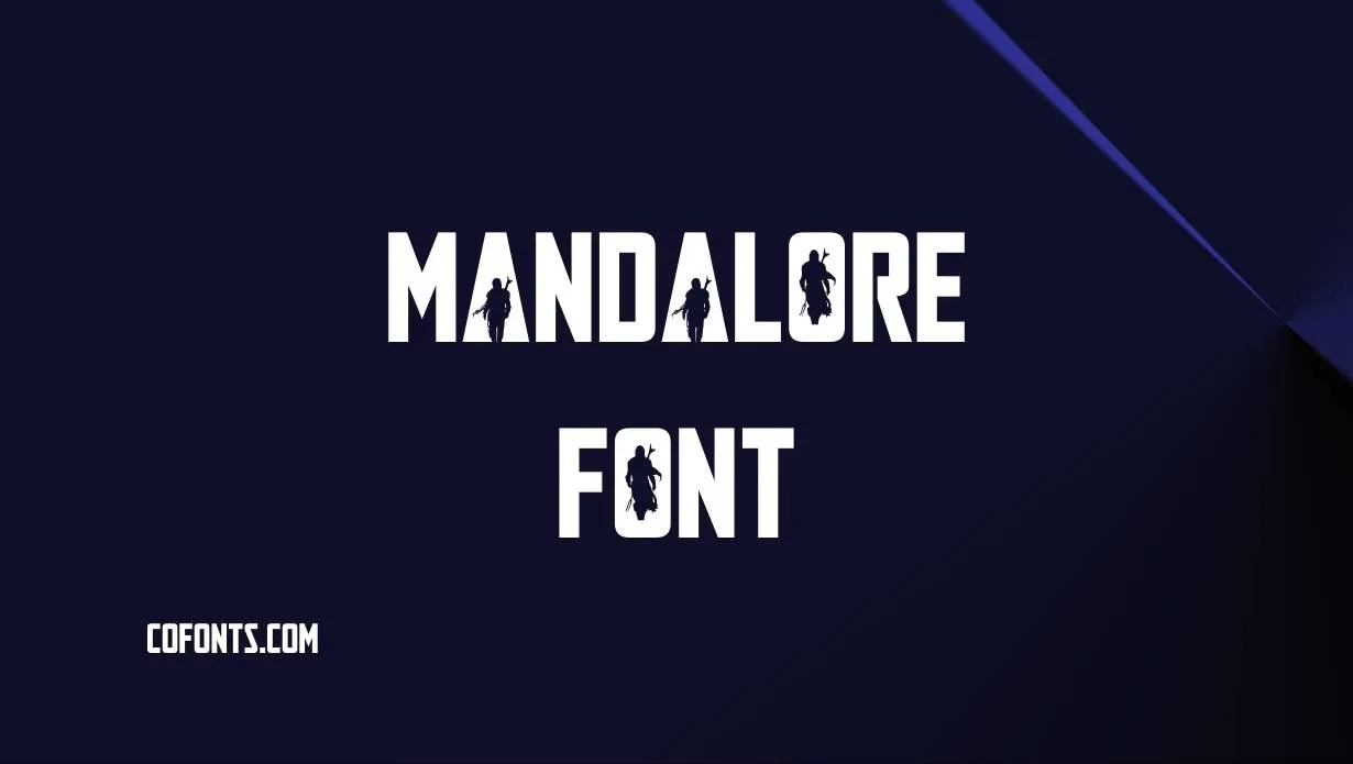 Preview of Mandalore Font Free Download