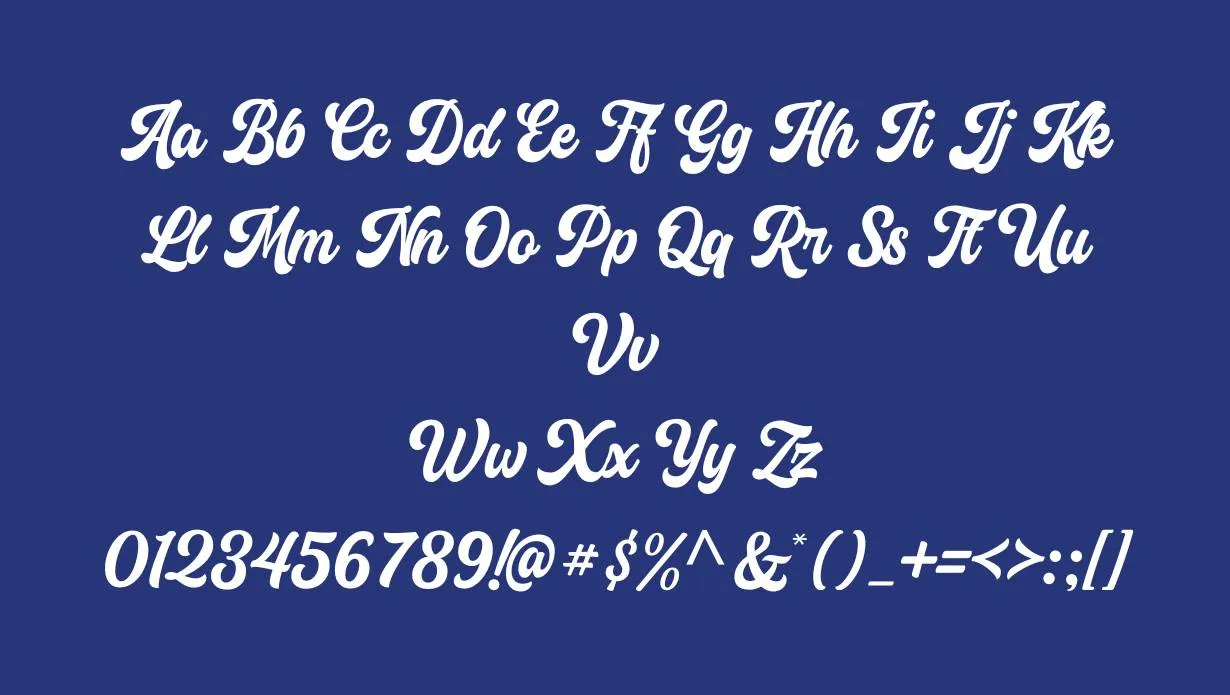 Milenia Font Free Download style variations