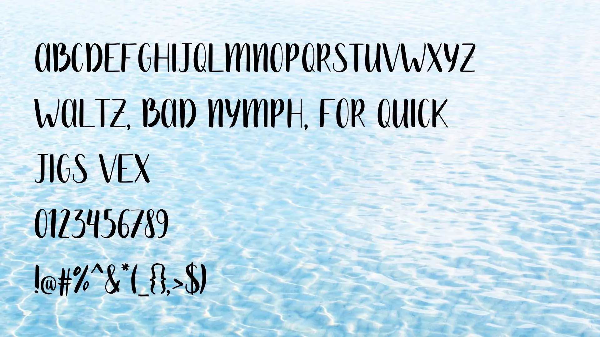 Mona Font Free Download style variations