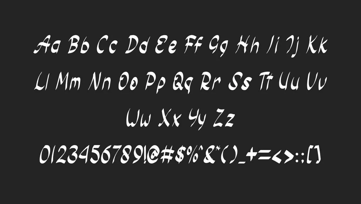 Monday Special Font Free Download style variations