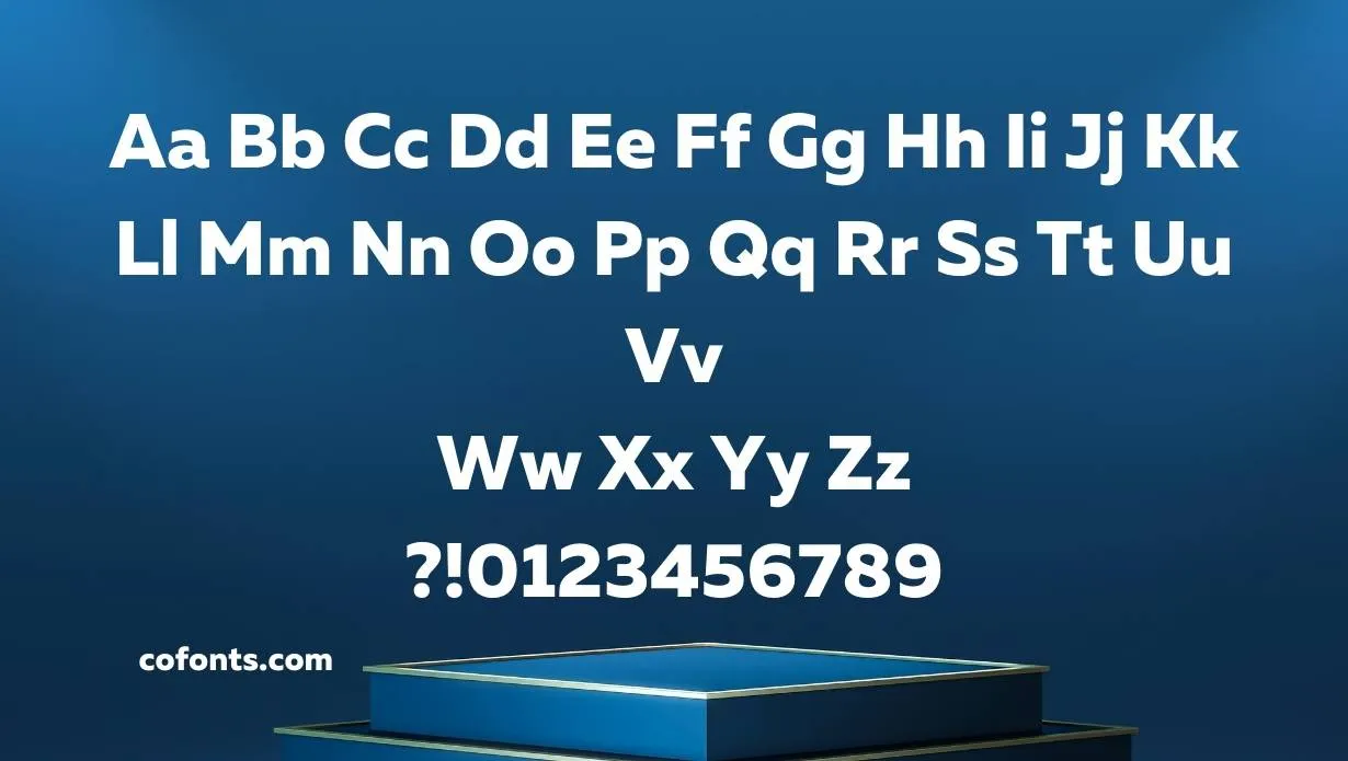 Muller Font Free Download style variations