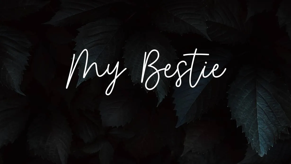 Preview of My Bestie Font Free Download