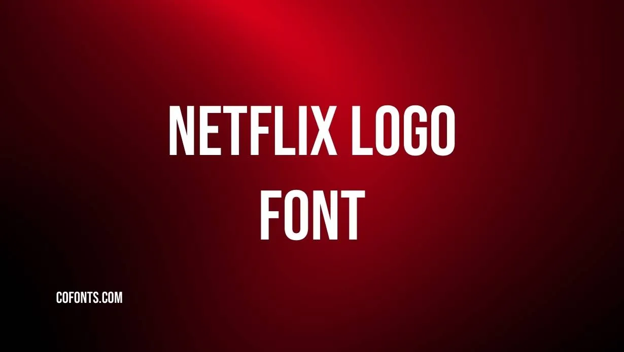 Preview of Netflix Logo Font Free Download